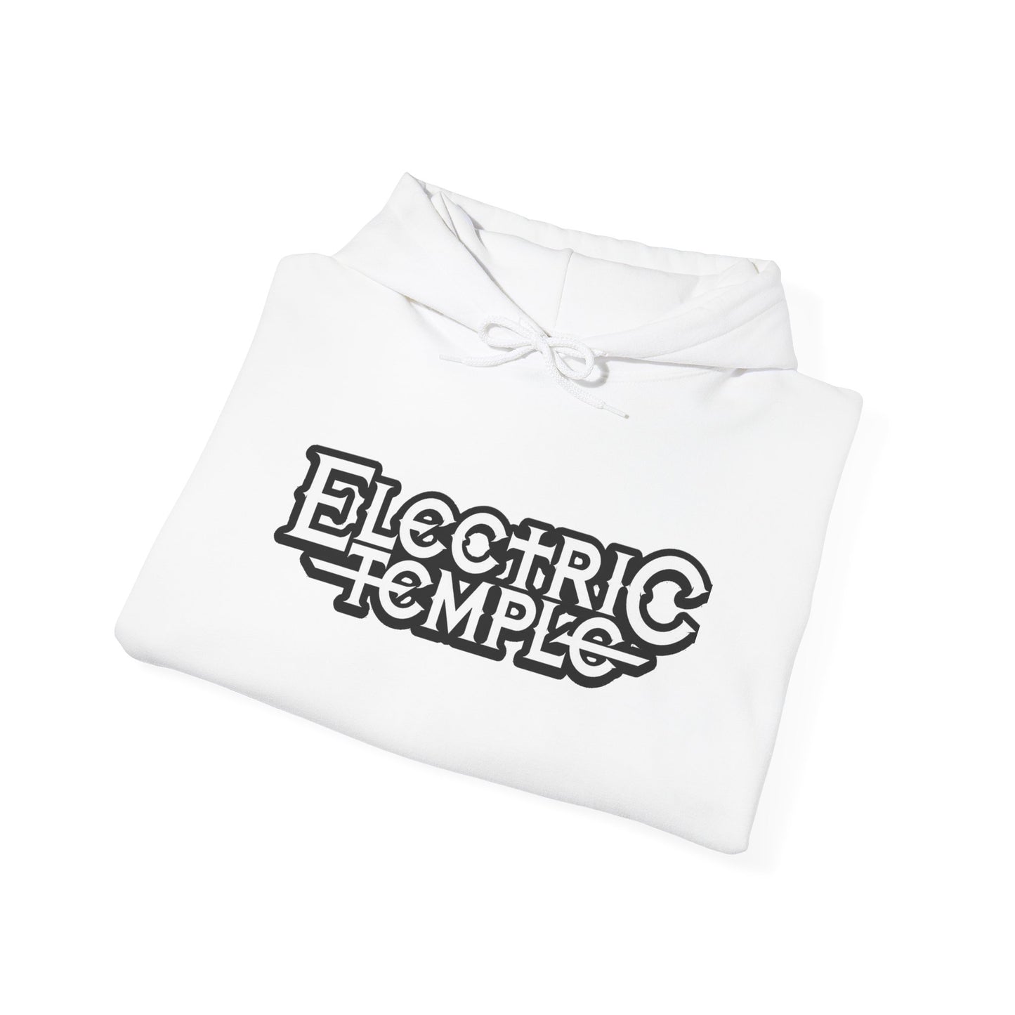 Electric Temple ~ High Voltage Salvation Front/Back Hooded Sweatshirt