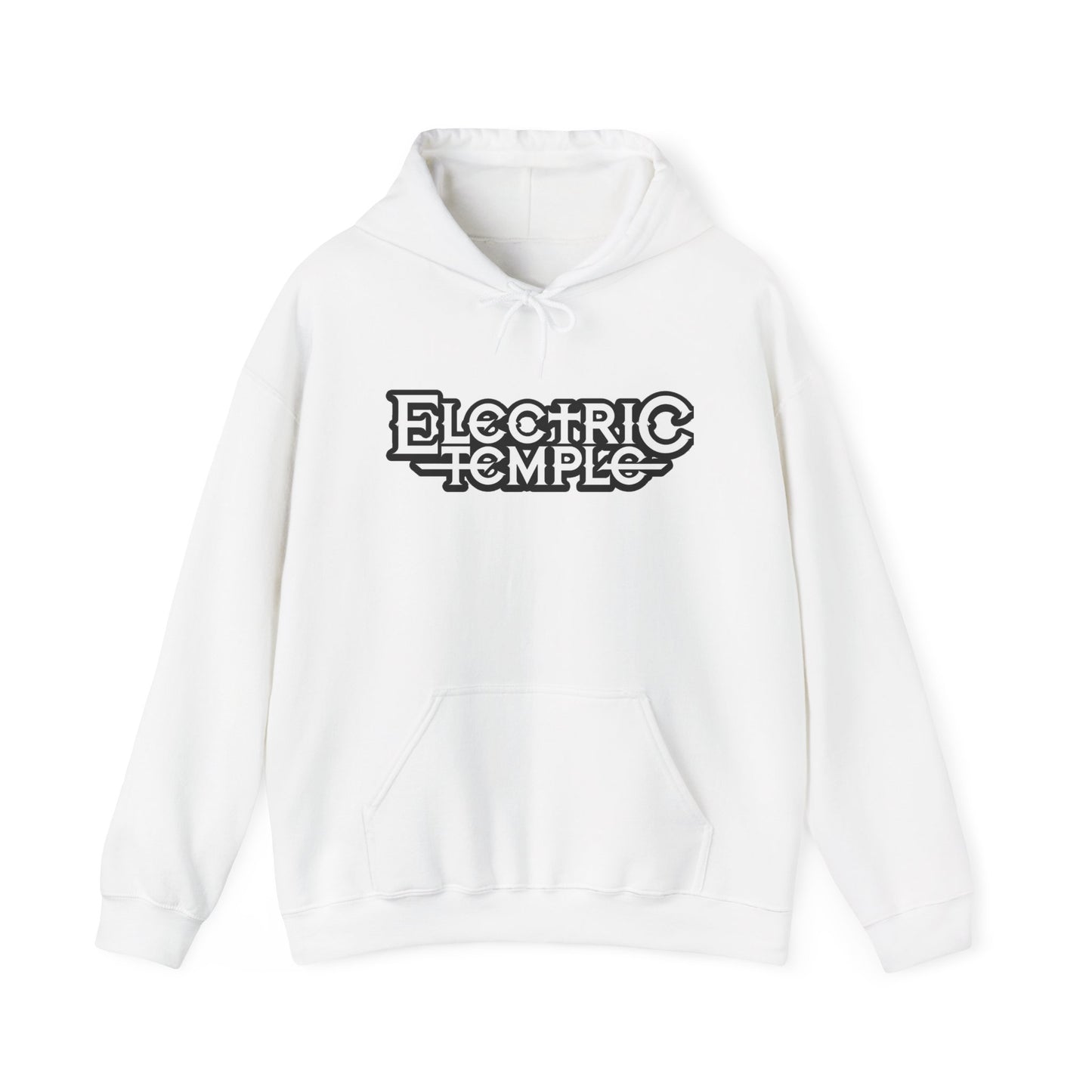 Electric Temple ~ High Voltage Salvation Front/Back Hooded Sweatshirt