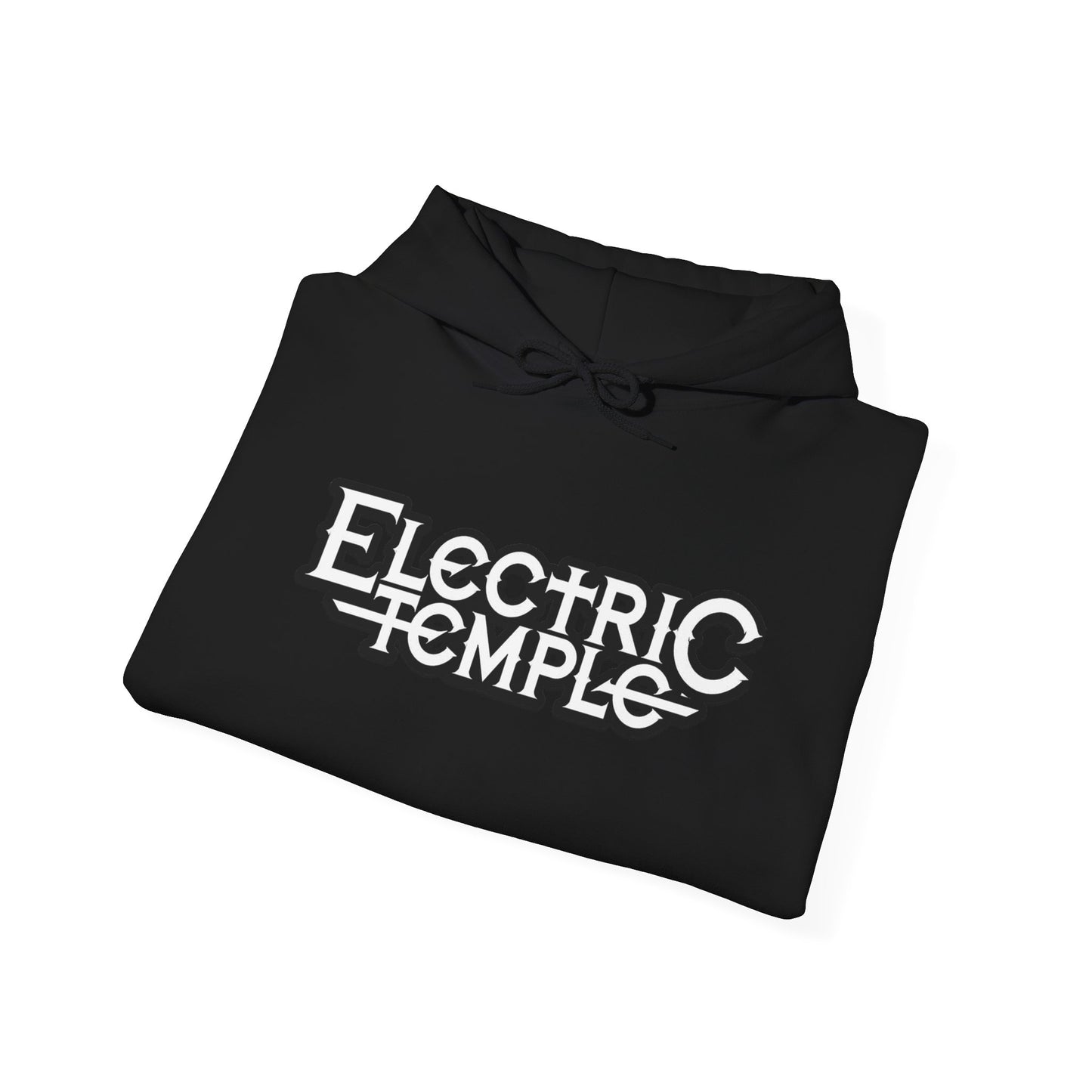 Electric Temple ~ High Voltage Salvation Front/Back Hooded Sweatshirt