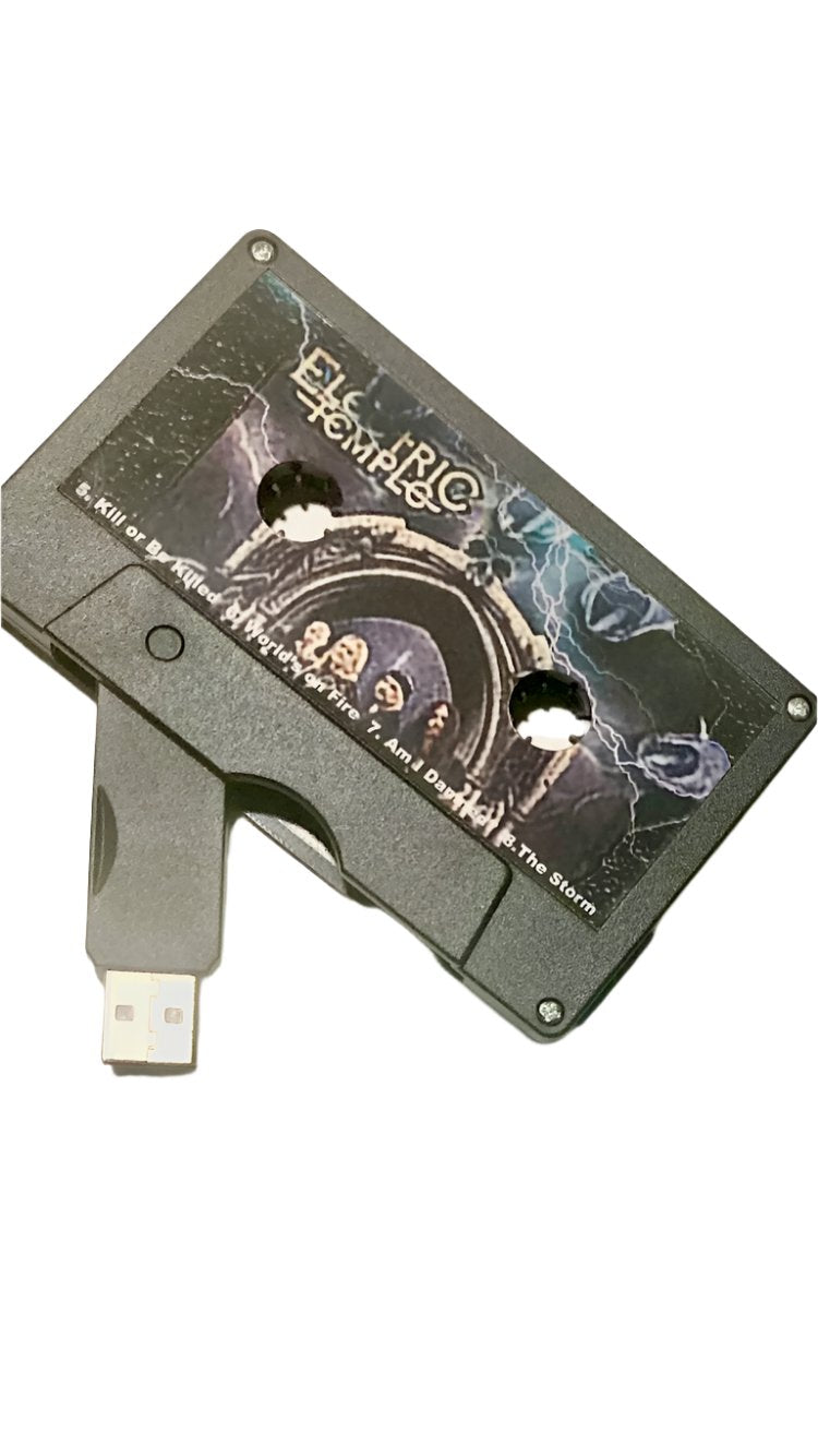 High Voltage Salvation USB Retro Cassette - Specially made for radio promotion