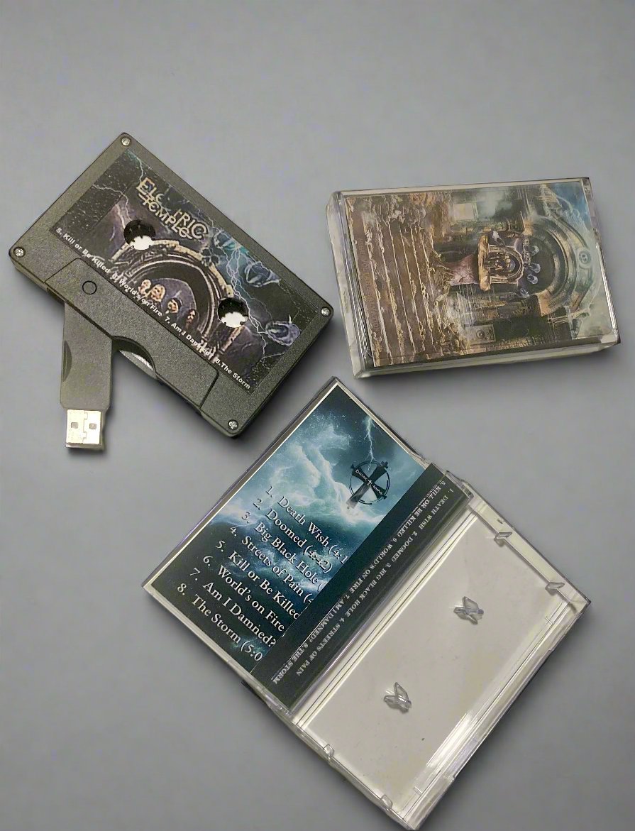 High Voltage Salvation Combo CD & USB Cassette - Special Electric Temple Radio Promo