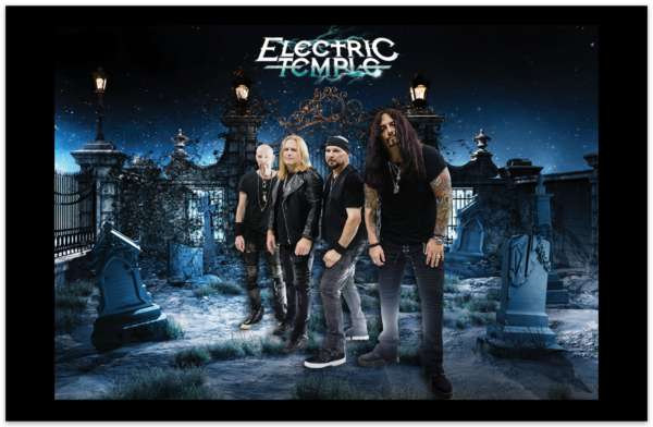 Electric Temple 17" x 11" Band Poster