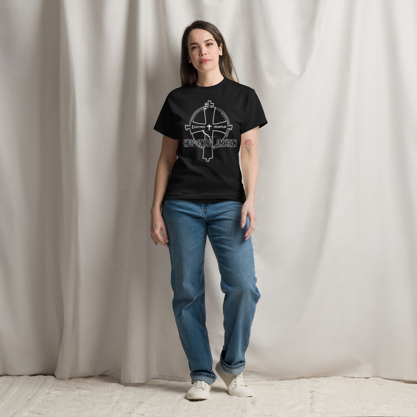 ELectric Temple HIGH VOLTAGE SALVATION classic tee