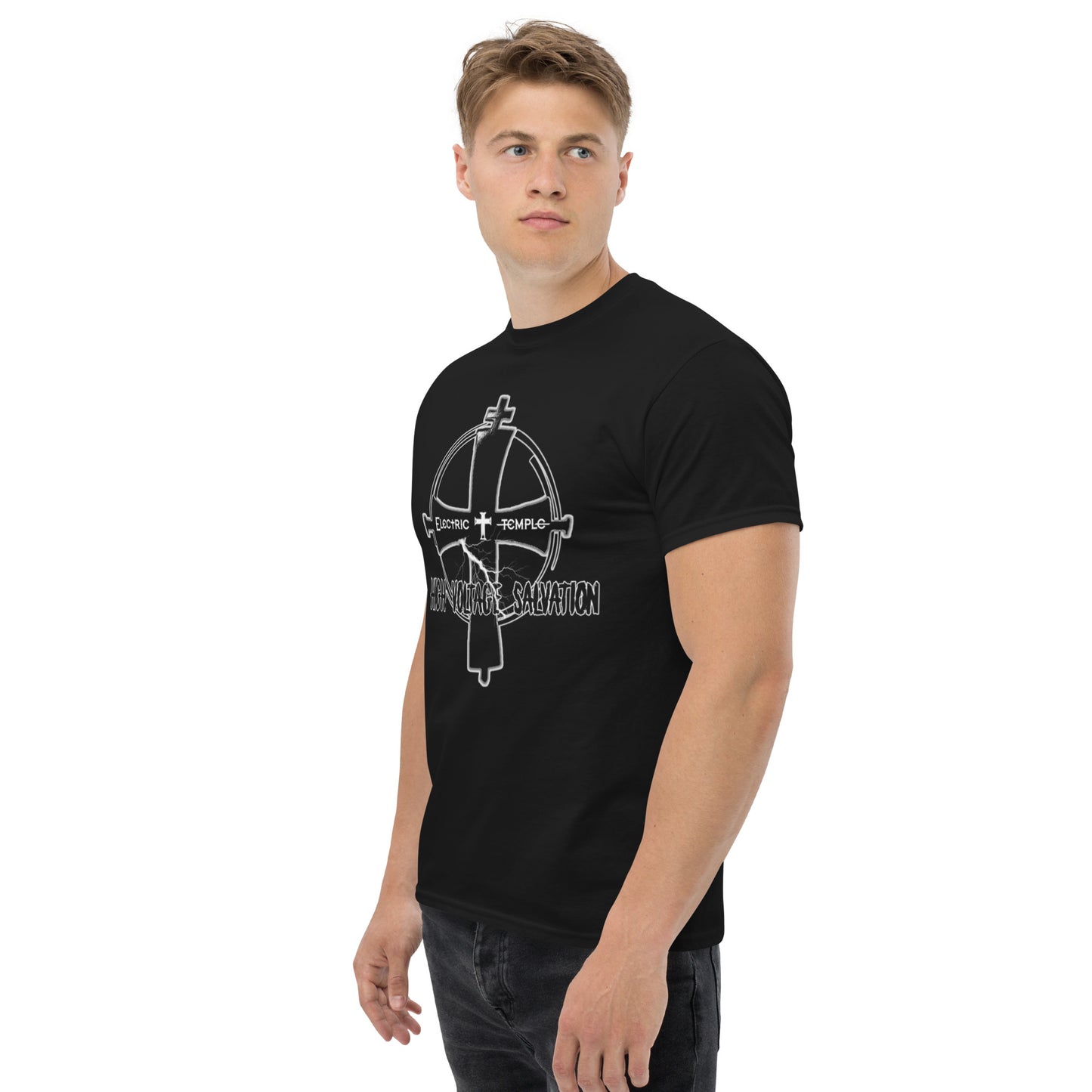 ELectric Temple HIGH VOLTAGE SALVATION classic tee