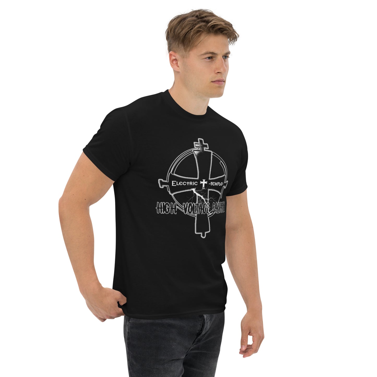 ELectric Temple HIGH VOLTAGE SALVATION classic tee